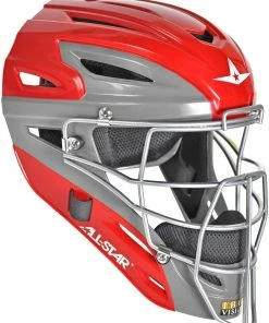 All-Star MVP2500GTT Graphite Two Tone System 7 Adult Catchers Helmet -Baseball Helmets and Caps Shop 71Lpj IYiML. AC SL1500 65053.1596823236