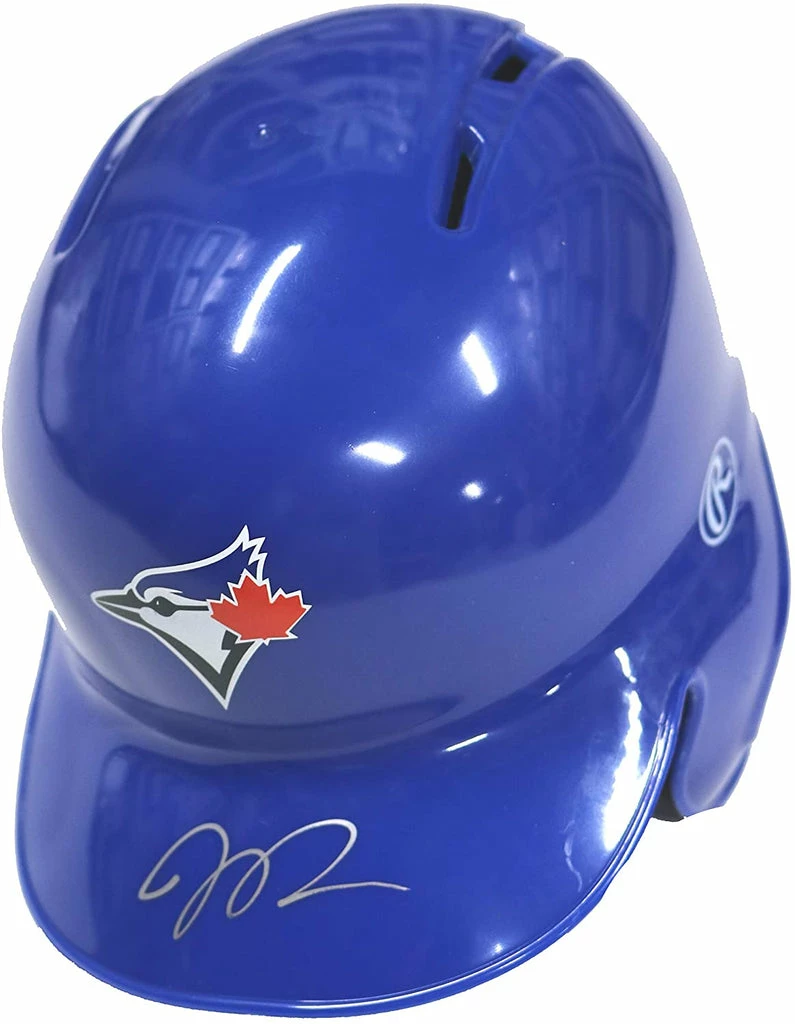 Sports-Autographs Josh Donaldson Toronto Blue Jays Signed Autographed Mini Batting Helmet Pinpoint COA 3 Sports-Autographs Josh Donaldson Toronto Blue Jays Signed Autographed Mini Batting Helmet Pinpoint COA