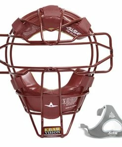 All-Star FM25LMX Traditional Catchers Facemask -Baseball Helmets and Caps Shop AllStarFM25LMXTraditionalCatchersMaskMaroon 70165.1595957493