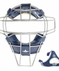 All-Star FM25TILMX Titanium Traditional Catchers Facemask -Baseball Helmets and Caps Shop AllStarFM25TILMXTitaniumTraditionalCatchersMaskNavy 28971.1595967075