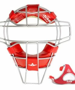 All-Star FM25TILMX Titanium Traditional Catchers Facemask -Baseball Helmets and Caps Shop AllStarFM25TILMXTitaniumTraditionalCatchersMaskScarlet 48624.1595967076