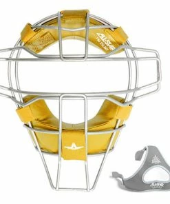 All-Star FM25TILMX Titanium Traditional Catchers Facemask -Baseball Helmets and Caps Shop AllStarFM25TILMXTitaniumTraditionalCatchersMaskSilver 64060.1595967076