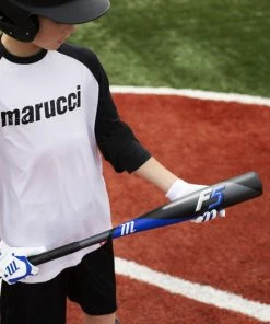 Clearance – Marucci F5 Senior League Black USSSA (-8) Baseball Bat: MSBF52X8 -Baseball Helmets and Caps Shop F5Black 12 800x