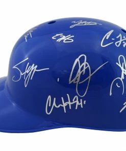 Sports-Autographs Los Angeles Dodgers 2016 Team Autographed Signed Souvenir Full Size Batting Helmet Authenticated Ink COA -Baseball Helmets and Caps Shop IMG 1825 1024x1024
