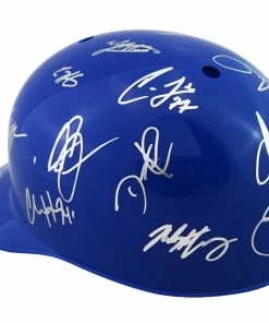 Sports-Autographs Los Angeles Dodgers 2016 Team Autographed Signed Souvenir Full Size Batting Helmet Authenticated Ink COA -Baseball Helmets and Caps Shop IMG 1826 1024x1024