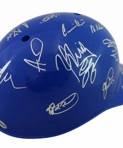Sports-Autographs Los Angeles Dodgers 2016 Team Autographed Signed Souvenir Full Size Batting Helmet Authenticated Ink COA -Baseball Helmets and Caps Shop IMG 1829 1024x1024