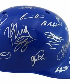 Sports-Autographs Los Angeles Dodgers 2016 Team Autographed Signed Souvenir Full Size Batting Helmet Authenticated Ink COA -Baseball Helmets and Caps Shop IMG 1831 1024x1024