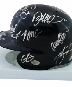 Sports-Autographs New York Yankees 2015 Team Signed Autographed Mini Batting Helmet Authenticated Ink COA Rodriguez Teixeira -Baseball Helmets and Caps Shop IMG 1987 618cebf3 3169 4742 83a9 2cc3bbdcba0b 1024x1024