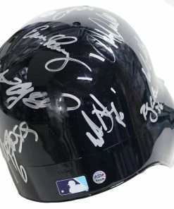 Sports-Autographs Tampa Bay Rays 2010 Team Signed Autographed MLB Replica Batting Helmet -Baseball Helmets and Caps Shop IMG 8716 1024x1024