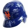 Sports-Autographs New York Mets 2015 World Series Team Signed Autographed MLB Replica Full Size Batting Helmet Authenicated Ink COA