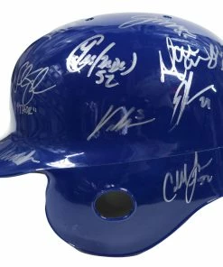 Sports-Autographs New York Mets 2015 World Series Team Signed Autographed MLB Replica Full Size Batting Helmet Authenicated Ink COA -Baseball Helmets and Caps Shop IMG 8738 1024x1024