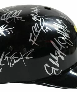 Sports-Autographs Pittsburgh Pirates 2015 Team Autographed Signed Souvenir Full Size Batting Helmet Authenticated Ink COA -Baseball Helmets and Caps Shop IMG 8782 a5c27607 72e7 4fa6 b0b6 4e2436f5df44 1024x1024