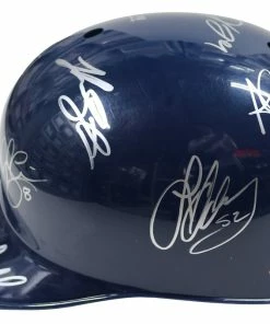 Sports-Autographs Houston Astros 2015 Team Autographed Signed Souvenir Full Size Batting Helmet Authenticated Ink COA -Baseball Helmets and Caps Shop IMG 8852 1024x1024
