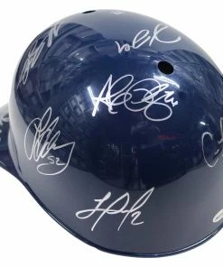 Sports-Autographs Houston Astros 2015 Team Autographed Signed Souvenir Full Size Batting Helmet Authenticated Ink COA -Baseball Helmets and Caps Shop IMG 8853 1024x1024