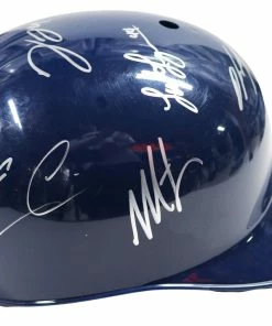 Sports-Autographs Houston Astros 2015 Team Autographed Signed Souvenir Full Size Batting Helmet Authenticated Ink COA -Baseball Helmets and Caps Shop IMG 8855 1024x1024