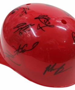 Sports-Autographs St. Louis Cardinals 2015 Team Autographed Signed Souvenir Full Size Batting Helmet Authenticated Ink COA -Baseball Helmets and Caps Shop IMG 8862 1024x1024