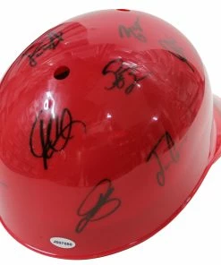 Sports-Autographs St. Louis Cardinals 2015 Team Autographed Signed Souvenir Full Size Batting Helmet Authenticated Ink COA -Baseball Helmets and Caps Shop IMG 8863 1024x1024