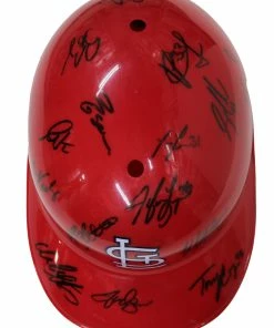 Sports-Autographs St. Louis Cardinals 2015 Team Autographed Signed Souvenir Full Size Batting Helmet Authenticated Ink COA -Baseball Helmets and Caps Shop IMG 8867 a1203ca2 ec0c 4e79 8646 391f04ad8af2 1024x1024