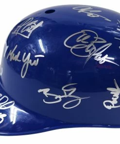 Sports-Autographs Kansas City Royals 2016 Team Signed Autographed Souvenir Full Size Batting Helmet Authenticated Ink COA -Baseball Helmets and Caps Shop IMG 9006 173fb86a 5f8b 4ba6 a50d 6e8b46b5f025 1024x1024