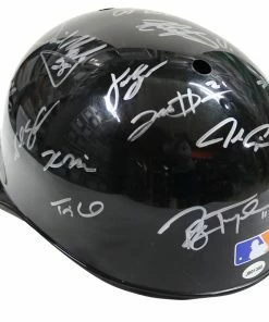 Sports-Autographs New York Mets 2015 World Series Team Signed Autographed Souvenir Full Size Batting Helmet Authenticated Ink COA - DeGrom Wright Syndergaard -Baseball Helmets and Caps Shop IMG 9307 854514a9 dfb9 492f b131 20b9384a9d9e 1024x1024