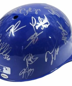 Sports-Autographs Kansas City Royals 2015 World Series Champions Team Signed Autographed Souvenir Full Size Batting Helmet Authenticated Ink COA -Baseball Helmets and Caps Shop IMG 9325 27dfb671 3ce1 4fc6 a812 b7db3bf118cb 1024x1024