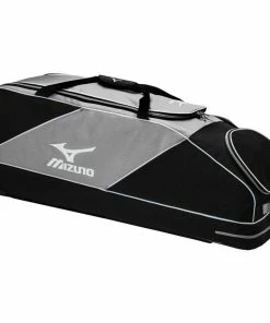 Mizuno Classic Team Wheeled Bag -Baseball Helmets and Caps Shop Mizuno360235ClassicWheeledBagGrey 77991.1596123465