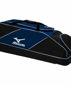 Mizuno Classic Team Wheeled Bag -Baseball Helmets and Caps Shop Mizuno360235ClassicWheeledBagNavy 58514.1596123465
