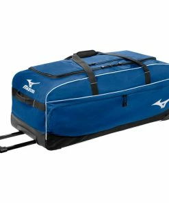 Mizuno MX Equipment Wheeled Bag -Baseball Helmets and Caps Shop MizunoMXEquipmentBagRoyal 65868.1596123582