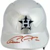 Sports-Autographs Carlos Correa Houston Astros Signed Autographed Chrome Mini Helmet JSA Witnessed COA