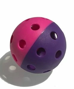 The Wiffle Ball 41% Off - 24 Golf Size Training Balls - SPECIAL DEAL -Baseball Helmets and Caps Shop Split pink purple 1 Ball clear