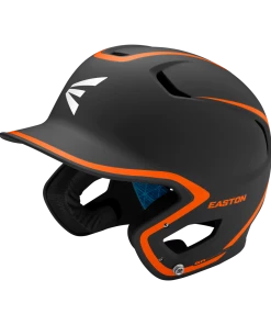 Easton Z5 2.0 Matte Two-Tone Helmet -Baseball Helmets and Caps Shop Z52.0MATTETWO TONE BLACKORANGE 55426.1597173833