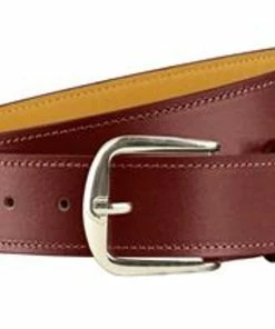 Champro Leather Belt -Baseball Helmets and Caps Shop champro adult leather baseball belts Maroon 64471.1595092929