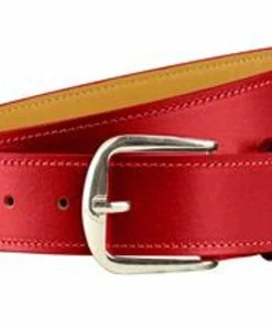 Champro Leather Belt -Baseball Helmets and Caps Shop champro adult leather baseball belts Scarlet 63079.1595092929