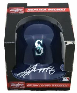 Sports-Autographs Ken Griffey Jr. Seattle Mariners Signed Autographed Mini Batting Helmet Pinpoint COA