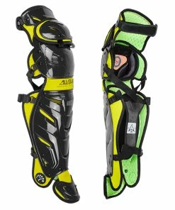 All-Star Adult System 7 AXIS Leg Guards -Baseball Helmets and Caps Shop lg40pro bkgo 30845.1596050882