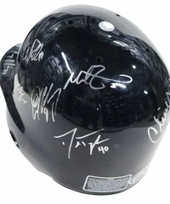 Sports-Autographs Seattle Mariners 2014 Signed Autographed MLB Replica Batting Helmet - Kyle Seager 14 Sports-Autographs Seattle Mariners 2014 Signed Autographed MLB Replica Batting Helmet - Kyle Seager -Baseball Helmets and Caps Shop mariners14helmet1c 1024x1024