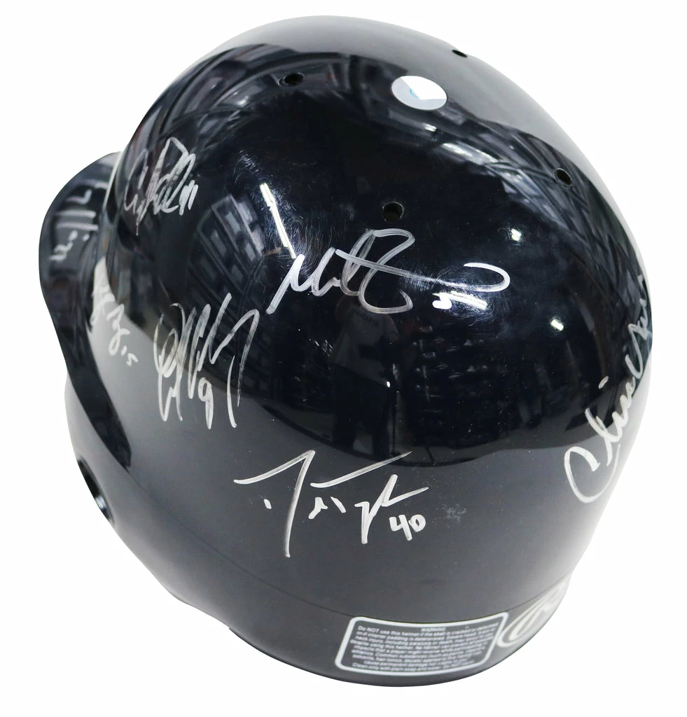 Sports-Autographs Seattle Mariners 2014 Signed Autographed MLB Replica Batting Helmet - Kyle Seager 5 Sports-Autographs Seattle Mariners 2014 Signed Autographed MLB Replica Batting Helmet - Kyle Seager - Image 3