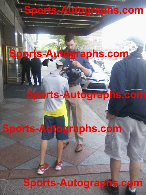 Sports-Autographs Seattle Mariners 2014 Signed Autographed MLB Replica Batting Helmet - Kyle Seager 12 Sports-Autographs Seattle Mariners 2014 Signed Autographed MLB Replica Batting Helmet - Kyle Seager - Image 10