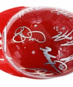 Sports-Autographs Cincinnati Reds 2015 Team Signed Autographed Mini Batting Helmet Authenticated Ink COA Votto Chapman 14 Sports-Autographs Cincinnati Reds 2015 Team Signed Autographed Mini Batting Helmet Authenticated Ink COA Votto Chapman -Baseball Helmets and Caps Shop reds15teamminiai1f 1024x1024