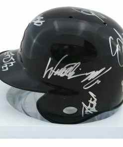 Sports-Autographs Colorado Rockies 2013-16 Team Signed Autographed Mini Batting Helmet Authenticated Ink COA Arenado 13 Sports-Autographs Colorado Rockies 2013-16 Team Signed Autographed Mini Batting Helmet Authenticated Ink COA Arenado -Baseball Helmets and Caps Shop rockies16miniai1e 1024x1024