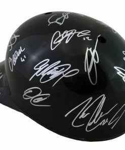 Sports-Autographs Chicago White Sox 2015-16 Team Signed Autographed Souvenir Full Size Batting Helmet Authenticated Ink COA Jose Abreu -Baseball Helmets and Caps Shop whitesox16helmetai16d 1024x1024