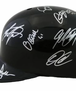 Sports-Autographs Chicago White Sox 2015-16 Team Signed Autographed Souvenir Full Size Batting Helmet Authenticated Ink COA Jose Abreu -Baseball Helmets and Caps Shop whitesox16helmetai16e 1024x1024