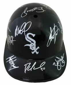 Sports-Autographs Chicago White Sox 2015-16 Team Signed Autographed Souvenir Full Size Batting Helmet Authenticated Ink COA Jose Abreu -Baseball Helmets and Caps Shop whitesox16helmetai16g 1024x1024