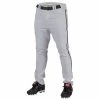 Rawlings Premium Semi-Relaxed Fit Piped Baseball Pants